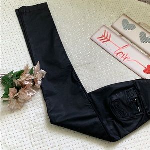 Colombian butt lifter jeans, Size 6, Denim Black